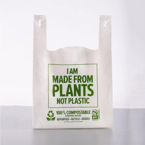 Compostable Carry Bags (PLA/Cornstarch)
